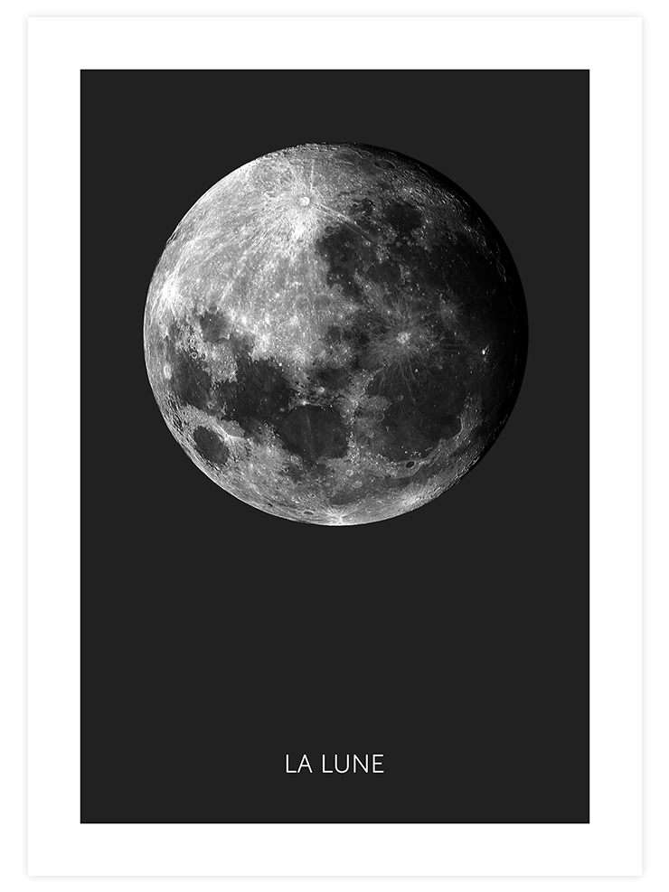La Lune - Art Print