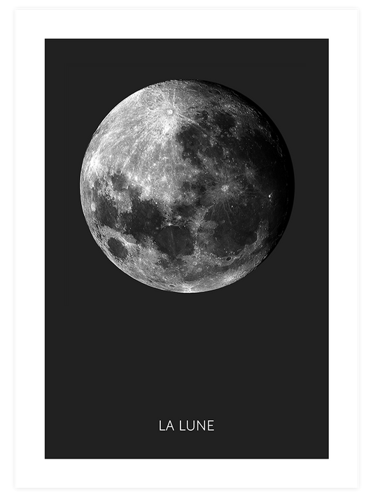 La Lune Poster - Giclée Baskı