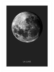 La Lune Poster - Giclée Baskı