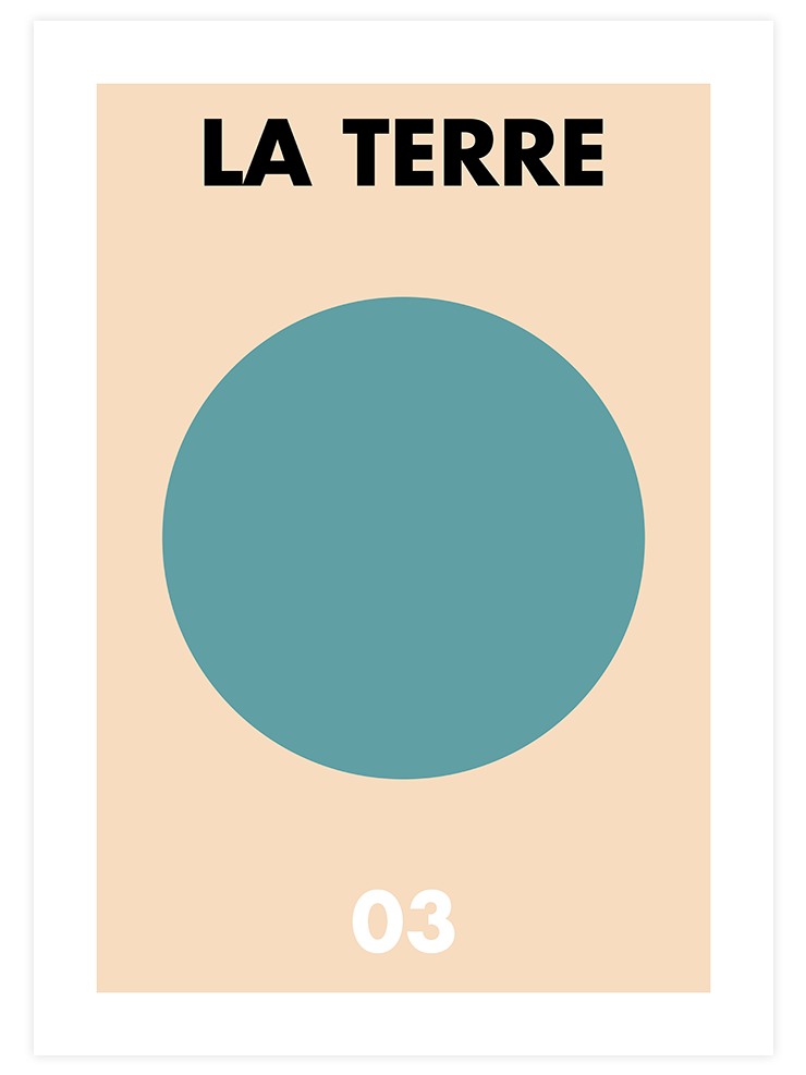 La Terre 03 - Art Print Ürün ana görseli
