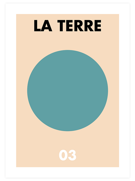 La Terre 03 - Art Print