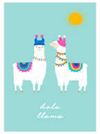 Lama Glama N3 - Art Print
