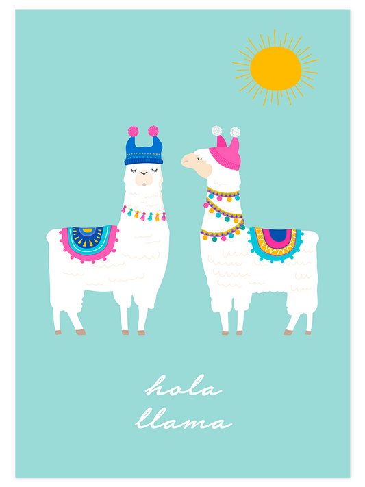 Lama Glama N3 - Fine Art Poster