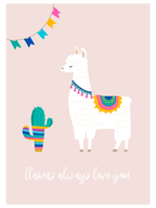 Lama Glama N5 - Art Print