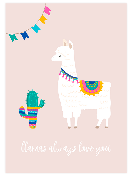 Lama Glama N5 - Art Print