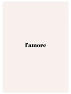 Lamore - Art Print