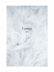 L'amour Poster - Giclée Baskı