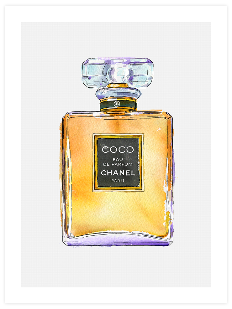 Le Parfum N2 - Art Print  Poster