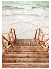 Let's Go To The Beach - Fine Art Poster