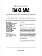 Lezzetli Tarifiniz Kişiye Özel - Art Print