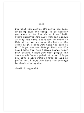 Life - Art Print