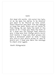Life - Fine Art Poster
