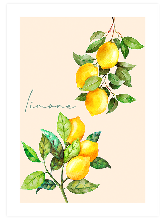 Limone - Art Print