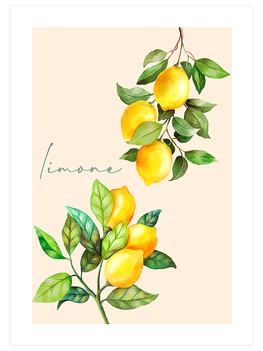 Limone Poster - Giclée Baskı