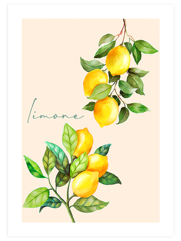 Limone - Art Print