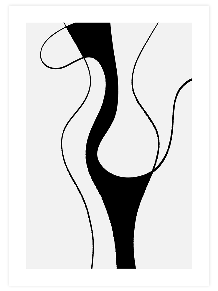 Line Art N2 - Art Print