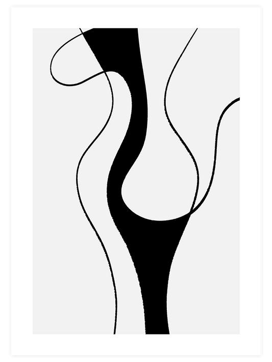 Line Art N2 - Fine Art Poster
