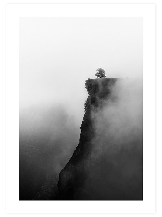 Lonely Tree Poster - Giclée Baskı