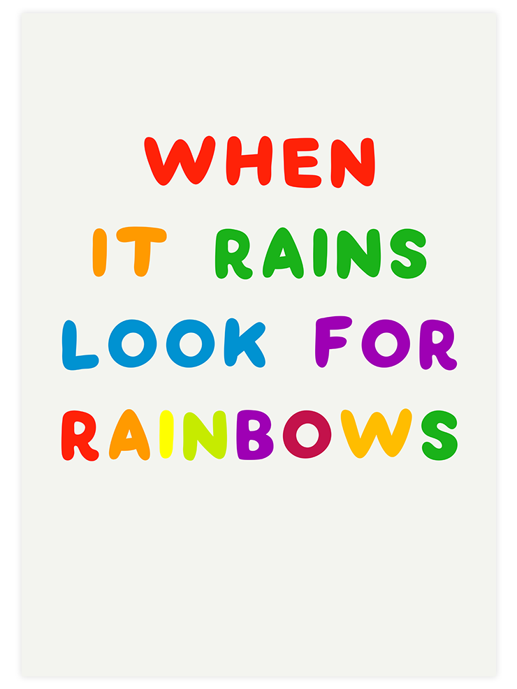 Look For Rainbows N2 - Art Print