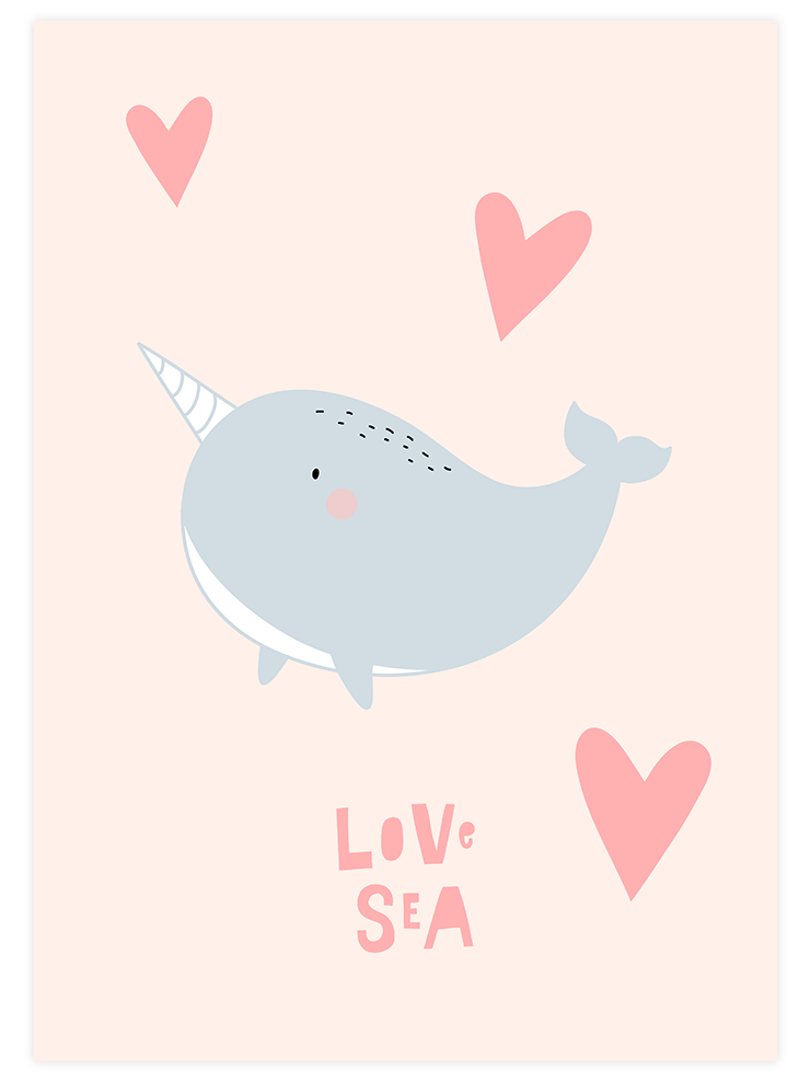 Love Sea - Art Print Ürün ana görseli