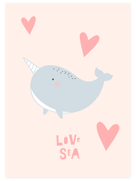 Love Sea - Art Print