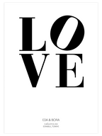 Love N2 Kişiye Özel - Art Print