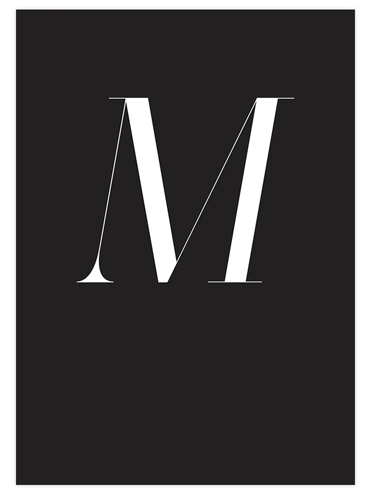 M For Magic - Art Print