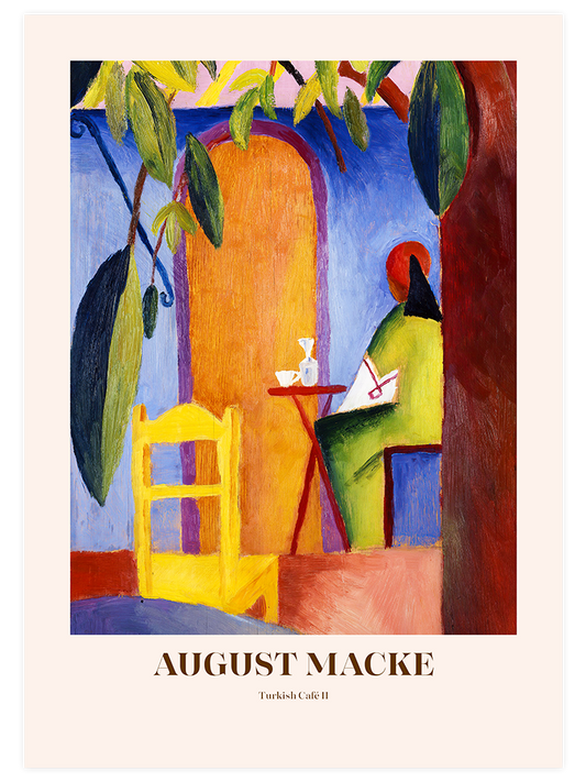 Macke Turkish Coffee N2 - Fine Art Poster