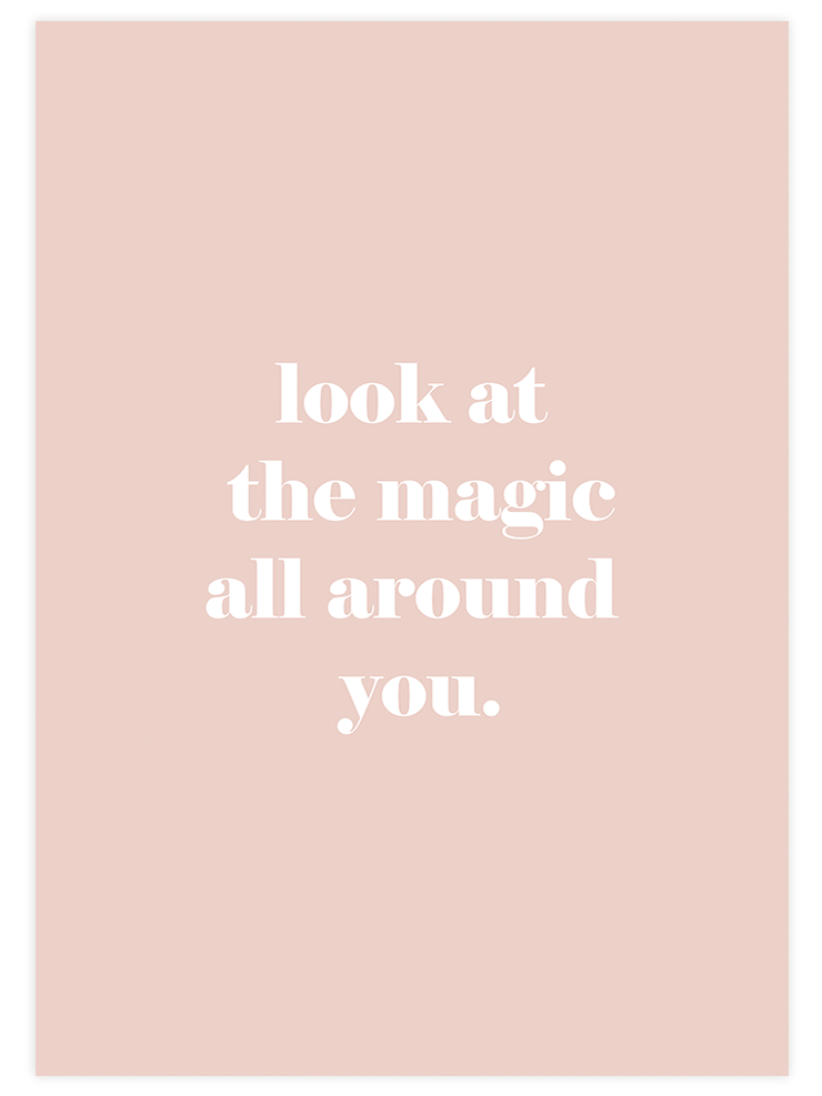 Magic - Art Print  Poster