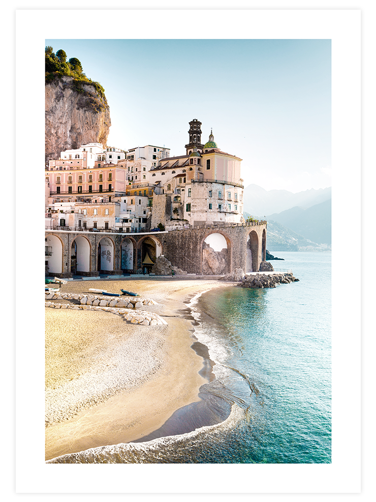 Amalfi Manzarası - Art Print Fotoğraflar Poster