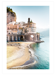 Amalfi Manzarası - Fine Art Poster