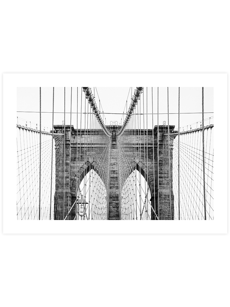 Manhattan Köprüsü - Art Print Ürün ana görseli