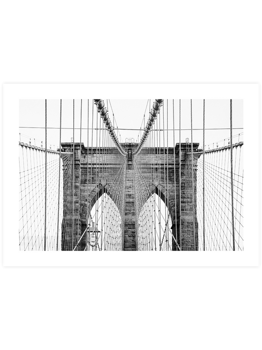 Manhattan Köprüsü Poster - Giclée Baskı
