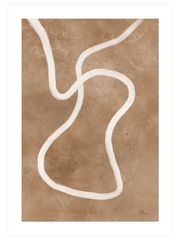 Marron Calme 2 - Fine Art Poster