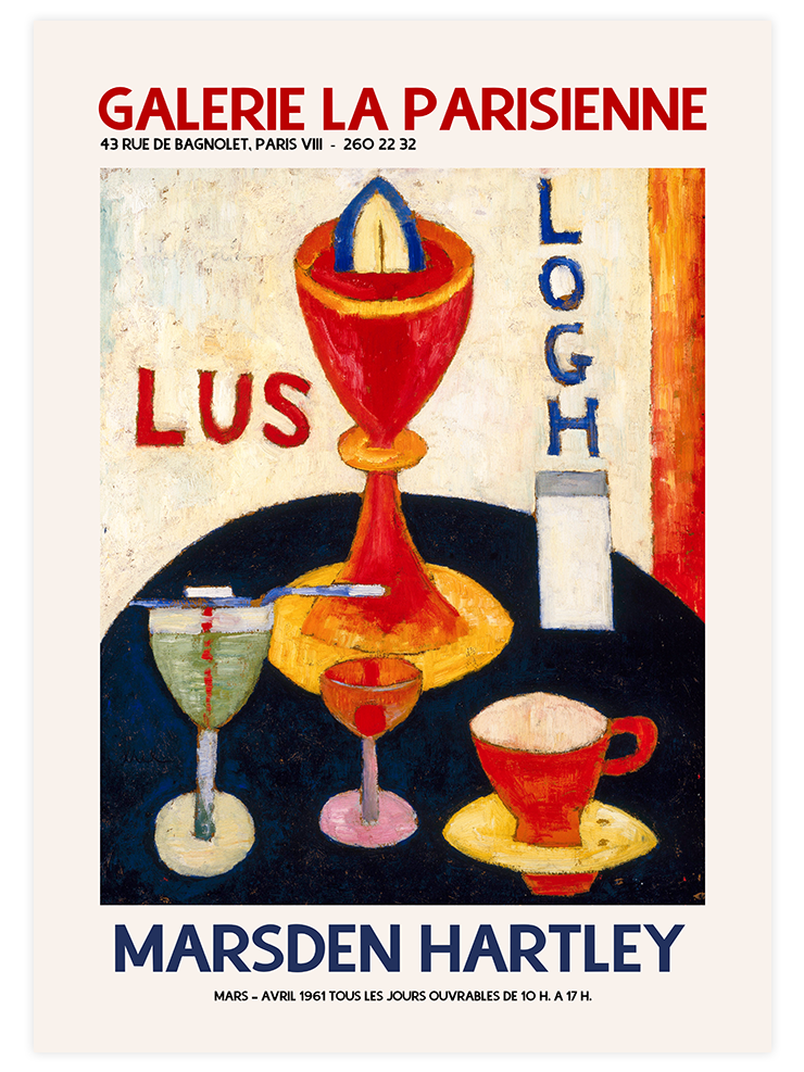 Marsden Hartley Afiş N2 - Art Print Ürün ana görseli