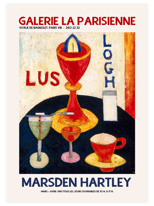 Marsden Hartley Afiş N2 Poster - Giclée Baskı