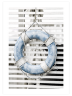 Mavi Deniz Simidi - Art Print