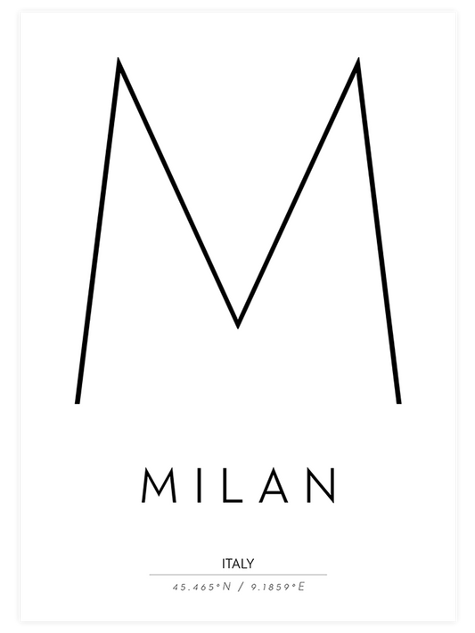 Milan - Art Print