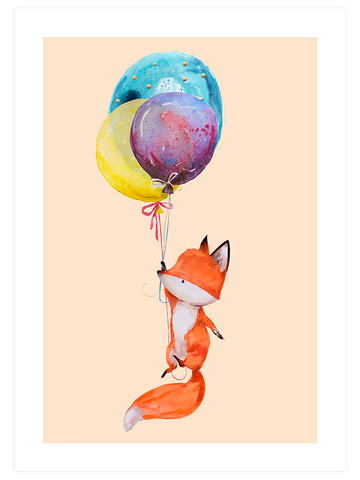 Minik Tilki N1 - Art Print