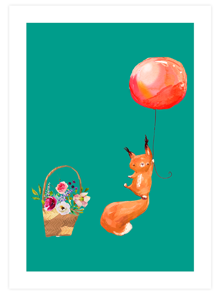 Minik Tilki - Art Print