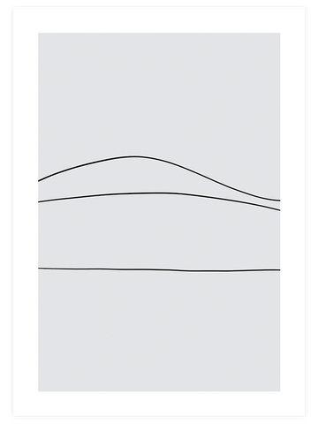 Minimalist Lines N1 - Art Print