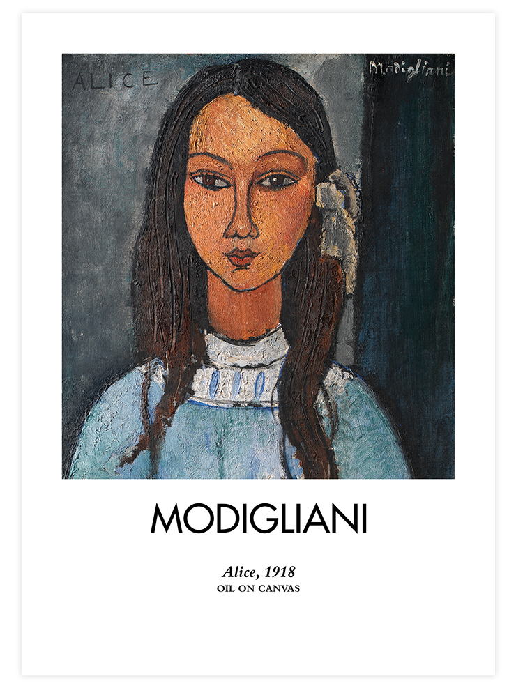 Modigliani Alice - Art Print Ürün ana görseli