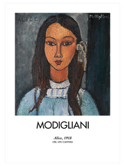 Modigliani Alice - Fine Art Poster