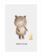 Mon Ami Ours - Art Print