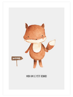 Mon Ami Renard - Art Print