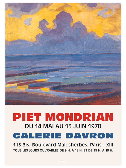 Mondrian Afiş N1 - Art Print