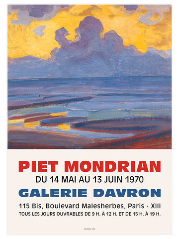 Mondrian Afiş N1 - Art Print