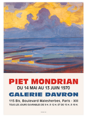 Mondrian Afiş N1 Poster - Giclée Baskı