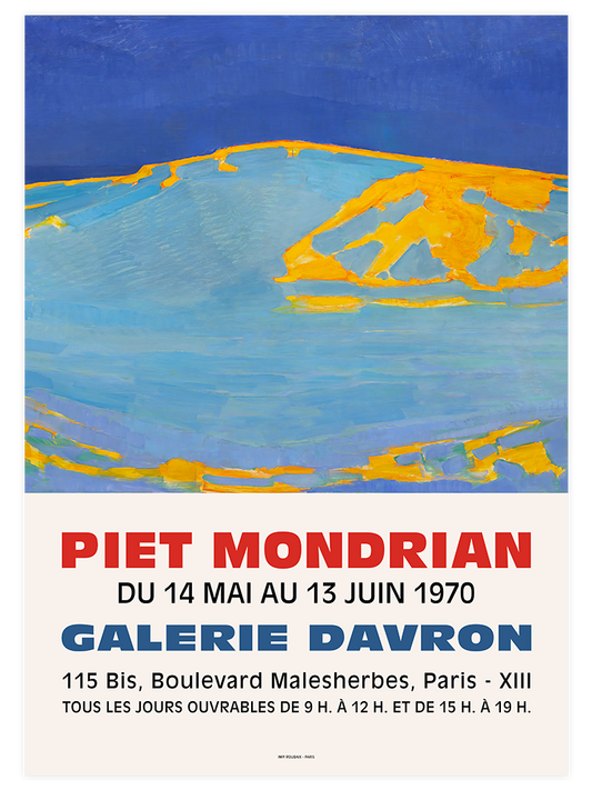 Mondrian Afiş N2 - Art Print