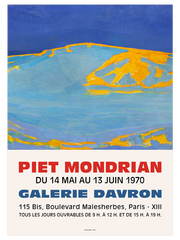 Mondrian Afiş N2 Poster - Giclée Baskı
